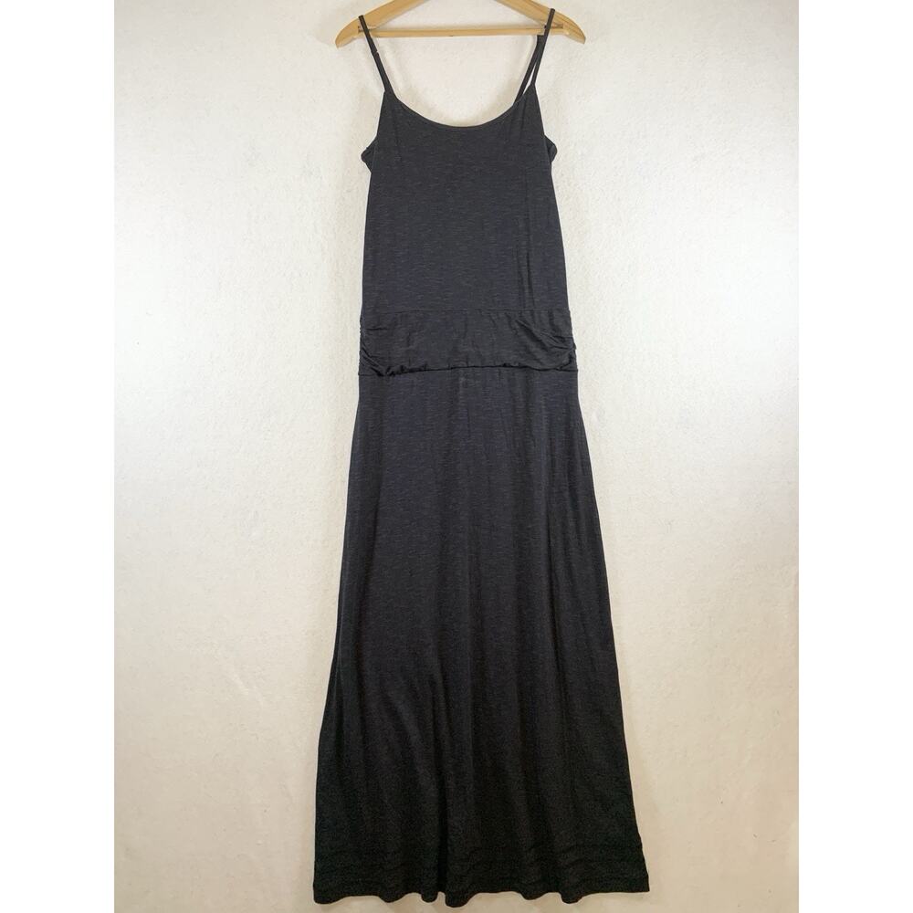 Horny Toad Womens Jersey Knit Tank Maxi Dress Sz S Granola Girl‎ Pocket Travel